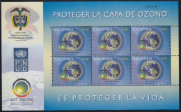 Colombia MP 1340a 2005 Día Mundial De La Protección De La Capa Za Ozono MNH - Colombia