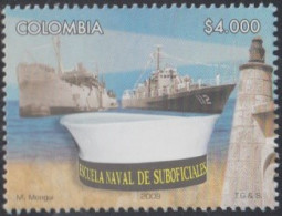 Colombia 1473 2009 Escuela Naval De Suboficiales MNH - Colombia
