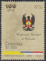 Colombia 1457 2008 Conferencia Episcopal De Colombia MNH - Colombie