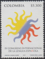 Colombia 1414 2007 IV Congreso Internacional De Lengua Española MNH - Colombia