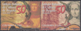 Colombia 1362/1363 2006 500 Años Del Instituto Italiano De La Cultura MNH - Colombie