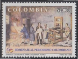 Colombia 1361 2006 60 Años Del Diario Colombiano MNH - Colombia