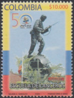 Colombia 1344 2005 50 Años De La Escuela De Lanceros MNH - Colombie