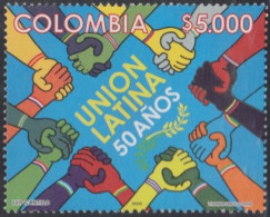 Colombia 1345 2005 50 Años Unión Latina MNH - Colombie