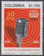 Colombia 1292 2004 50 Años De La Asociación Colombiana De La Radio MNH - Colombia