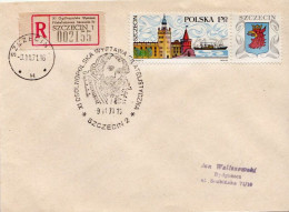 Postal History: Poland 5 R Covers With Special Cancels - Cartas & Documentos