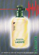 LACOSTE - Carte Parfumée  Avec Le Testeur Au Dos - BOOSTER   LACOSTE - Modernes (à Partir De 1961)