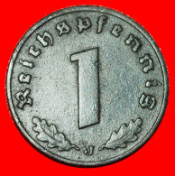 * HAMBURG 1940-1945: GERMANY  1 REICHSPFENNIG 1941J SWASTIKA 3 REICH (1933-1945)! · LOW START ·  NO RESERVE! - 1 Reichspfennig