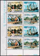 ITALY ITALIA REPUBBLICA 1992 CELEBRAZIONI COLOMBIANE (Sass. 1989-92) 2 SERIE NUOVE INTEGRE - 1981-90: Neufs