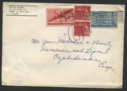 01251*USA*LONG ISLAND To CZECHOSLOVAKIA*COVER*1972 - Cartas & Documentos