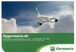 Postkarte GERMANIA - Airbus A-319 (airline Issue) - 1946-....: Era Moderna