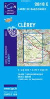 Carte IGN CLEREY 1/25000 2818E Saint Parres Les Vaudes - Mapas Topográficas