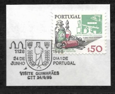 Portugal, 1985 - Visite Guimarães - FDC