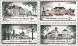 VAR2/S Dinamarca Denmark  Nº 1076/79  1994  Residencias Reales Danensas Lujo - Otros & Sin Clasificación