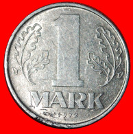 * COMMUNIST STARS (1972-1990): GERMANY  1 MARK 1972A! UNCOMMON!  · LOW START ·  NO RESERVE! - 1 Marco