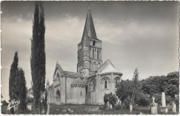 CPSM - AULNAY DE SAINTONGE - L'église Romane - L'abside Et Le Clocher - Aulnay