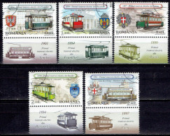 Rumänien / Romania - Mi-Nr 6373/6377 Gestempelt / Used (A1443) - Tranvías