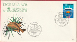 Nations Unies (New-York - 22-11-74)- Enveloppe FDC - Droit De La Mer (2) (Recto-Verso) - FDC