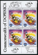 REL Dominica  Nº 842 Bloque 4   1984   MNH - Dominique (1978-...)