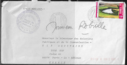 Congo.  Stamp Sc. 777 On Commercial Letter, Sent On 11.09.1987 From Brazzaville To France - Storia Postale