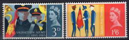 P2061 - GRANDE BRETAGNE Yv N°401A/402A ** FOLKLORE Phosphore - Unused Stamps