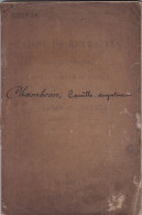 LE MANS ANCIEN LIVRET DE LA CAISSE DE RETRAITE VIEILLESSE ANNE 1878 A Mme CHAMBRON CAILLET CAMILLE  NEE A PONT DE GESNNE - Banca & Assicurazione