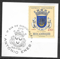 Portugal - Moçambique 1961 - 1º Dia De Circulação - FDC