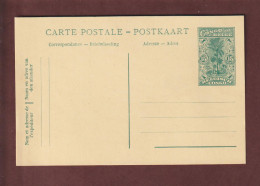 CONGO BELGE - BELGIQUE - Entier Postal Neuf - 1900/1930 - Carte Postale  - Cocotiers . 15c. Vert - 2 Scan - Ganzsachen