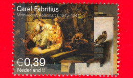 OLANDA - Usato - 2004 - 350° Anniversario Della Morte Di Carel Fabritius - Mercurio E Aglauro - 0.39 - Usati