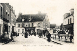 28 :  Nogent Le Roi :  La Place Des Harengs      /// Ref Mars 24. /// BO. 28 - Nogent Le Roi