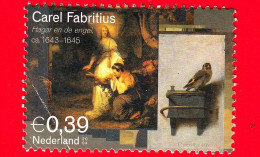 OLANDA - Usato - 2004 - 350° Anniversario Della Morte Di Carel Fabritius - Agar E L'angelo - 0.39 - Piega... - Usati