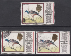 00912/ Thematics Trinidad & Tobago 1969  Birds Cocrico Fine Used X3 - Collezioni & Lotti