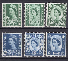 P2154 - GRANDE BRETAGNE Yv N°431/34 ** REGIONAUX - Unused Stamps