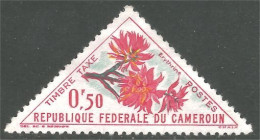 XW01-2636 Cameroun Fleur Flower Blume Erythrine Triangle Sans Gomme - Trees