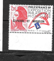 / Saint Pierre Et Miquelon N°489** L'unité - Unused Stamps