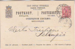 FINLAND.1893/Helsingfors, Ten-penni PS Card/internal. - Brieven En Documenten