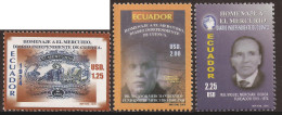 Ecuador 1816/18 2005 Homenaje Diario Independiente De Cuenca El Mercurio MNH - Equateur