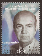Ecuador 1791 2004 Dr. Angel Felicísimo Rojas Escritor Periodista MNH - Equateur