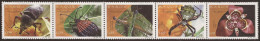 Ecuador 1724/28 2003 Fauna Insectos Curculionidae Lycidae MNH - Equateur