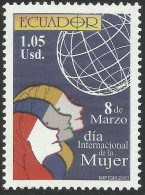 Ecuador 1721 2003 8 De Marzo Día De La Mujer MNH - Equateur