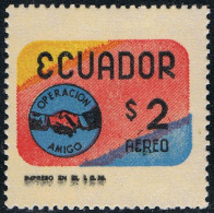 Ecuador A- 505 1970 Aéreo Operación Amigo Amnistía MH - Equateur