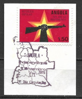 Portugal - Angola 1975 - 1º Carimbo Do Novo País - FDC