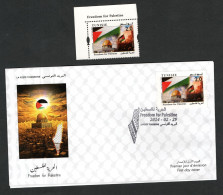 2024 - Tunisia- Freedom For Palestine - Jerusalem- Alquds - Dom - Flag- Gaza - Jewish - FDC+ Complete Set 1v.MNH** - Moscheen Und Synagogen