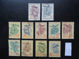 Ungarn Mi 1557-1558 + 1561-1570 , Gestempelt , Unvollständig/Incomplete - Used Stamps