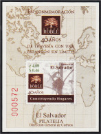 El Salvador HB 50 2003 40 Años Del Grupo Roble MNH - Salvador