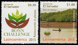 El Salvador 1859/60 2015 Restaurando El Planeta MNH - Salvador