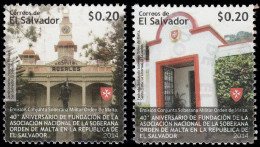 El Salvador 1848/49 2014 40 Aniv. De La Fundación Orden De Malta En El Salvado - Salvador