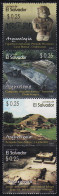 El Salvador 1690/93 2007 Arqueología MNH - Salvador