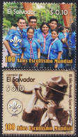 El Salvador 1678/79 2007 100° De Scoutismo MNH - Salvador