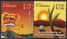 El Salvador 1665/66 2006 Año Internacional De Desiertos Y Desertificación MNH - Salvador